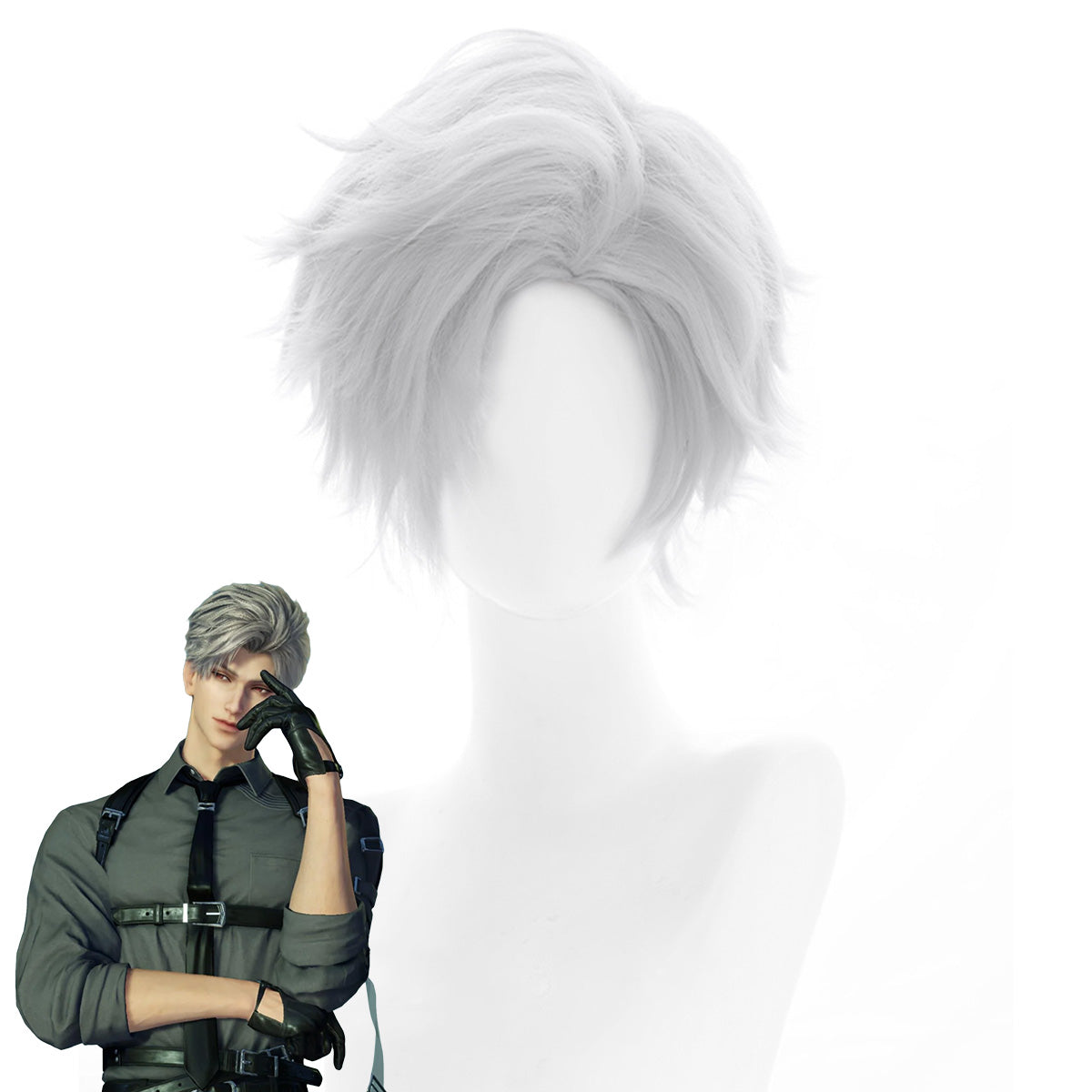 Love and Deepspace Sylus Cosplay Wig Wig - Tophatter Daily Deals