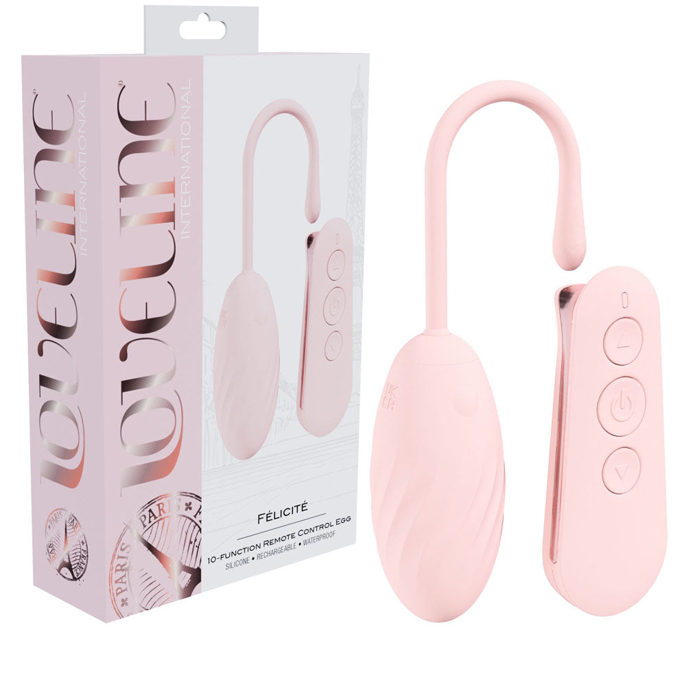Loveline Felicite Vibrating Egg with Wireless Remote Control > Sex Toys For Ladies > Vibrating Eggs - Tophatter Daily Deals