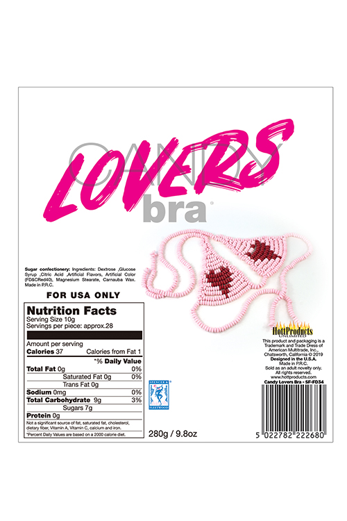 Lover's Candy Heart Bra Candy - Tophatter Daily Deals