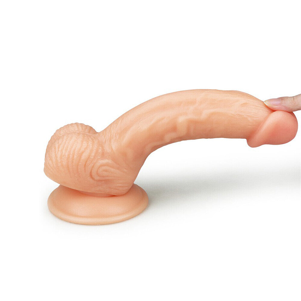 Lovetoy The Ultra Soft Dude (8 Inch) – Realistic Soft Dildo > Dildos > Realistic Dildos - Tophatter Daily Deals