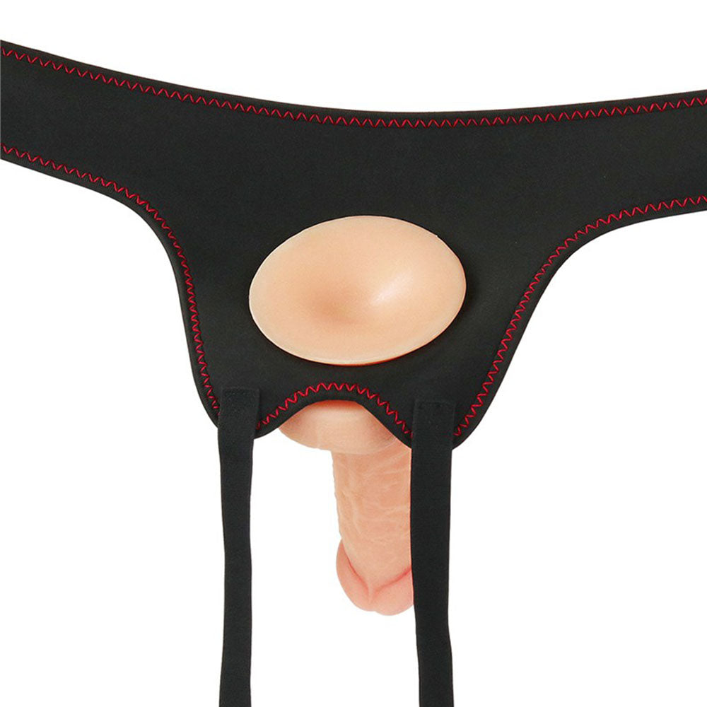 Easy Strap-on Set 7" (Flesh) > Dildos > Strap On Harnesses - Tophatter Daily Deals