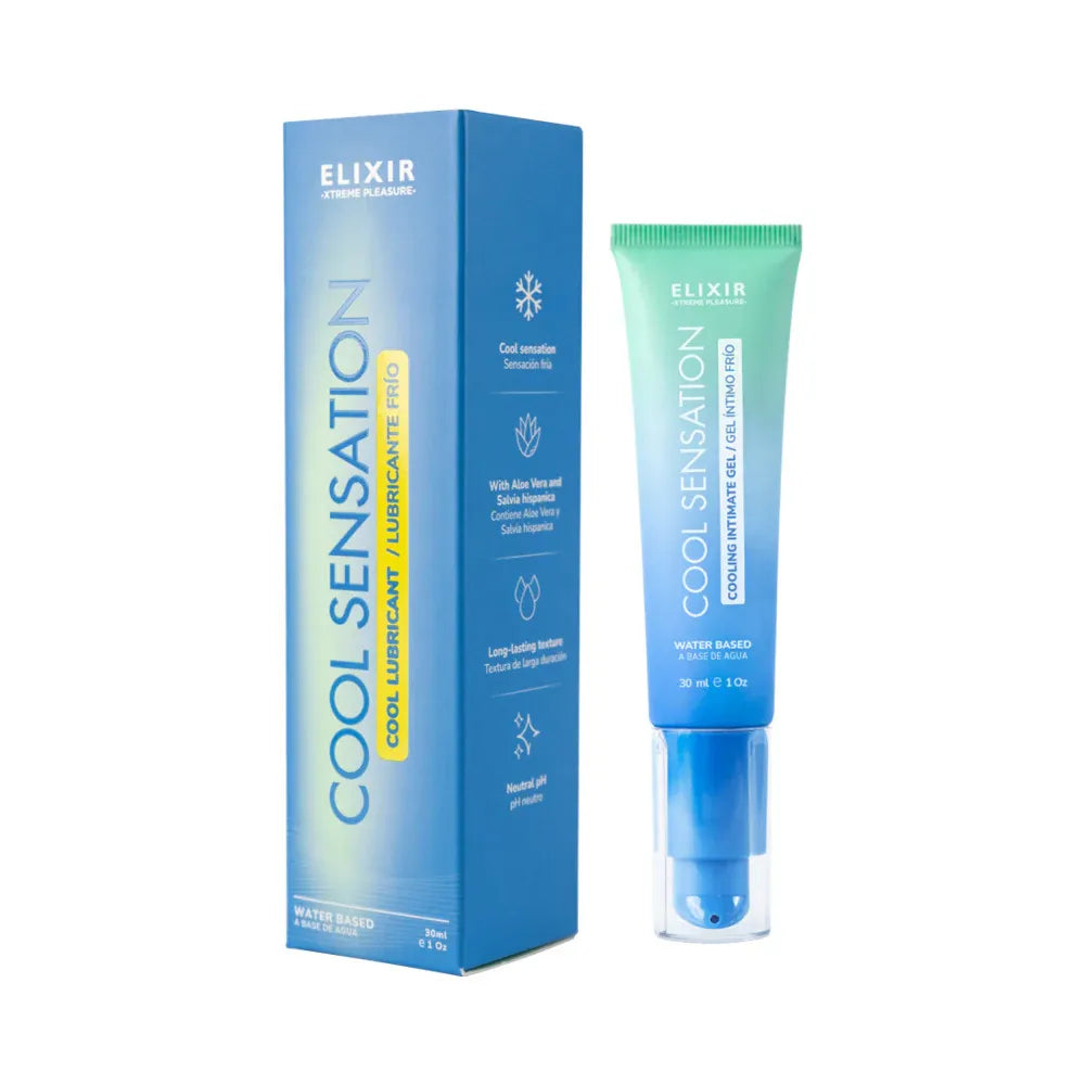 Elixir Cool Sensation – Water-Based Lubricant 30ml > Lube > Water Based - Tophatter Daily Deals