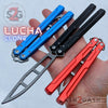 Aluminum Butterfly Knife Channel Balisong w/ Bushings - Lucha (clone) Knife-Balisong - Tophatter Daily Deals