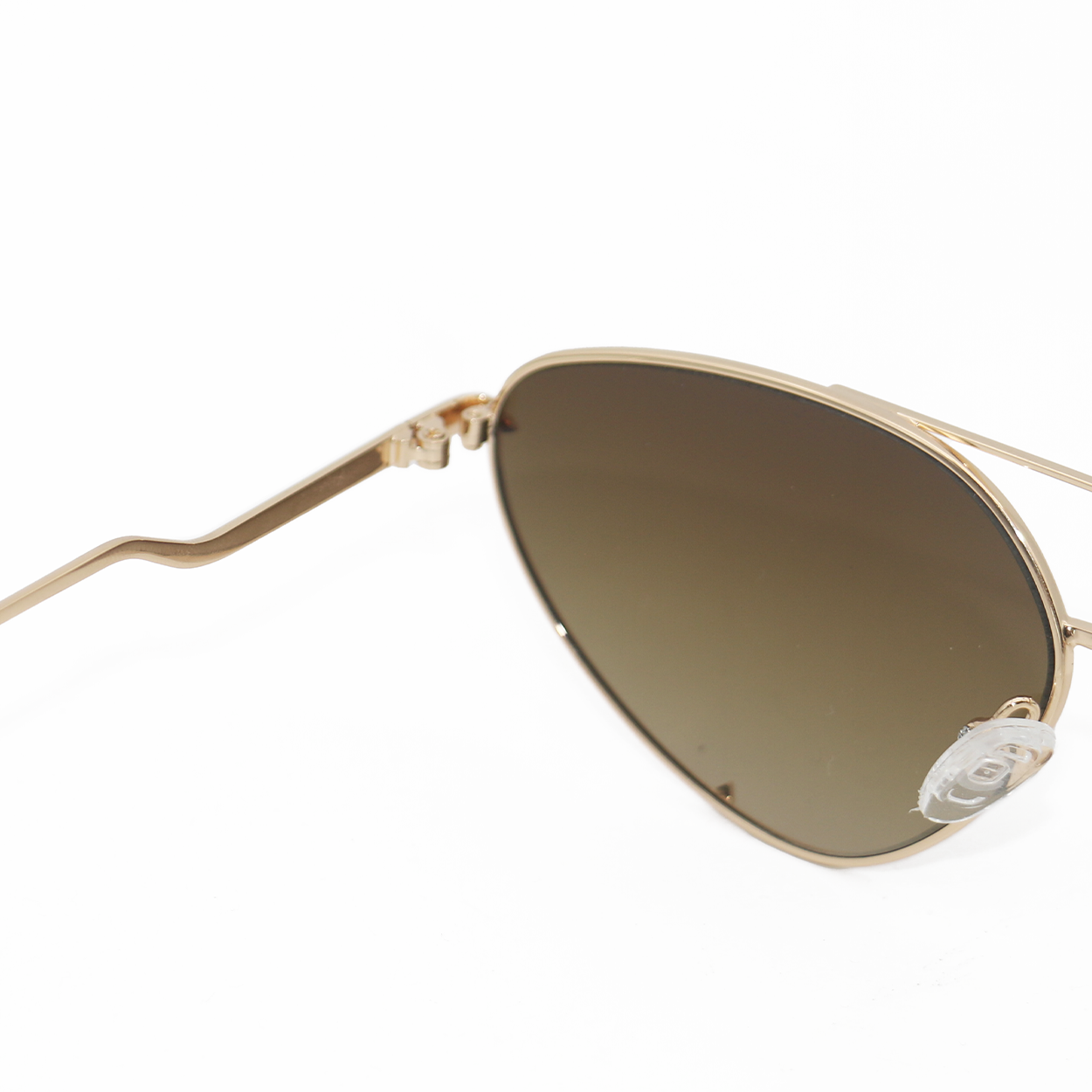 TopFoxx Lucky Star - Faded Brown & Gold Unisex Sunglasses Sunglasses - Tophatter Daily Deals