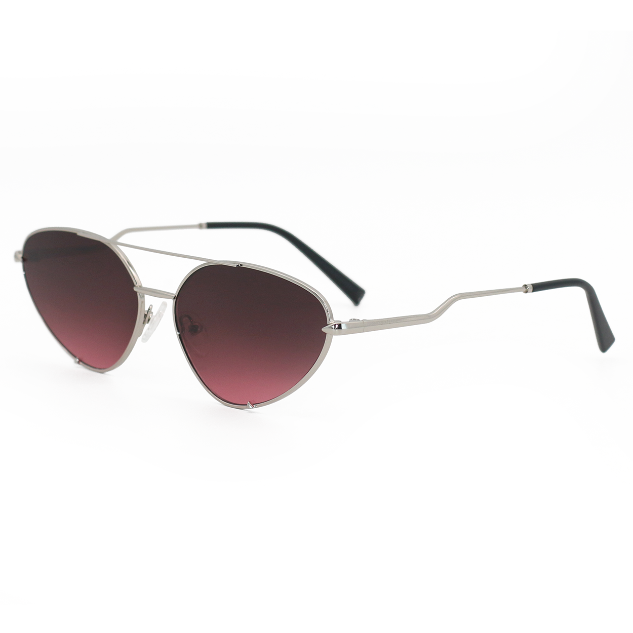 TopFoxx Lucky Star - Ruby & Silver Unisex Sunglasses Gold - Burgundy OS Sunglasses - Tophatter Daily Deals