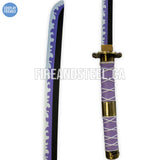 Monkey D. Luffy's "Nidai Kitetsu" Katana (Luffy Sword -Wood) Anime Sword - Tophatter Daily Deals