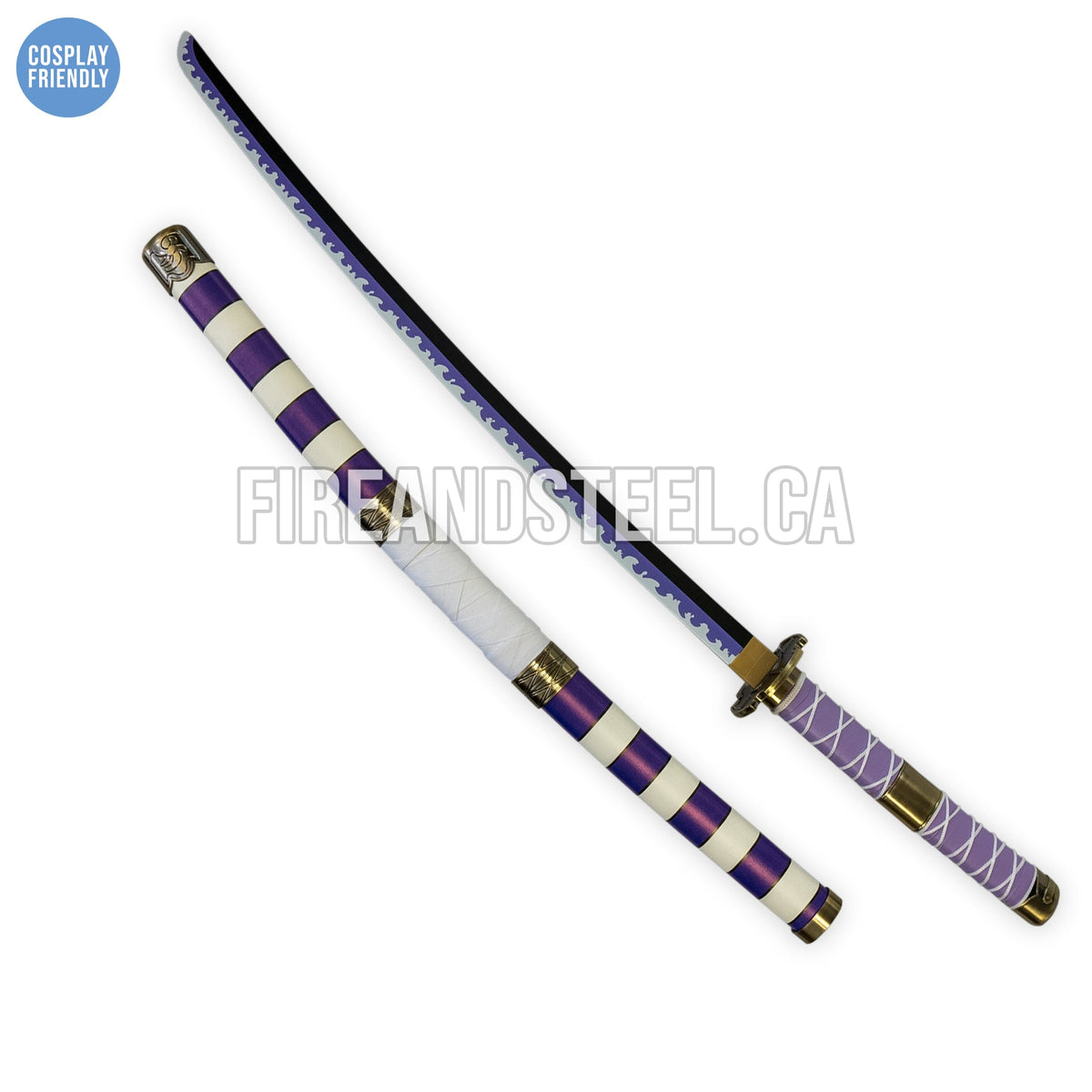 Monkey D. Luffy's "Nidai Kitetsu" Katana (Luffy Sword -Wood) Anime Sword - Tophatter Daily Deals