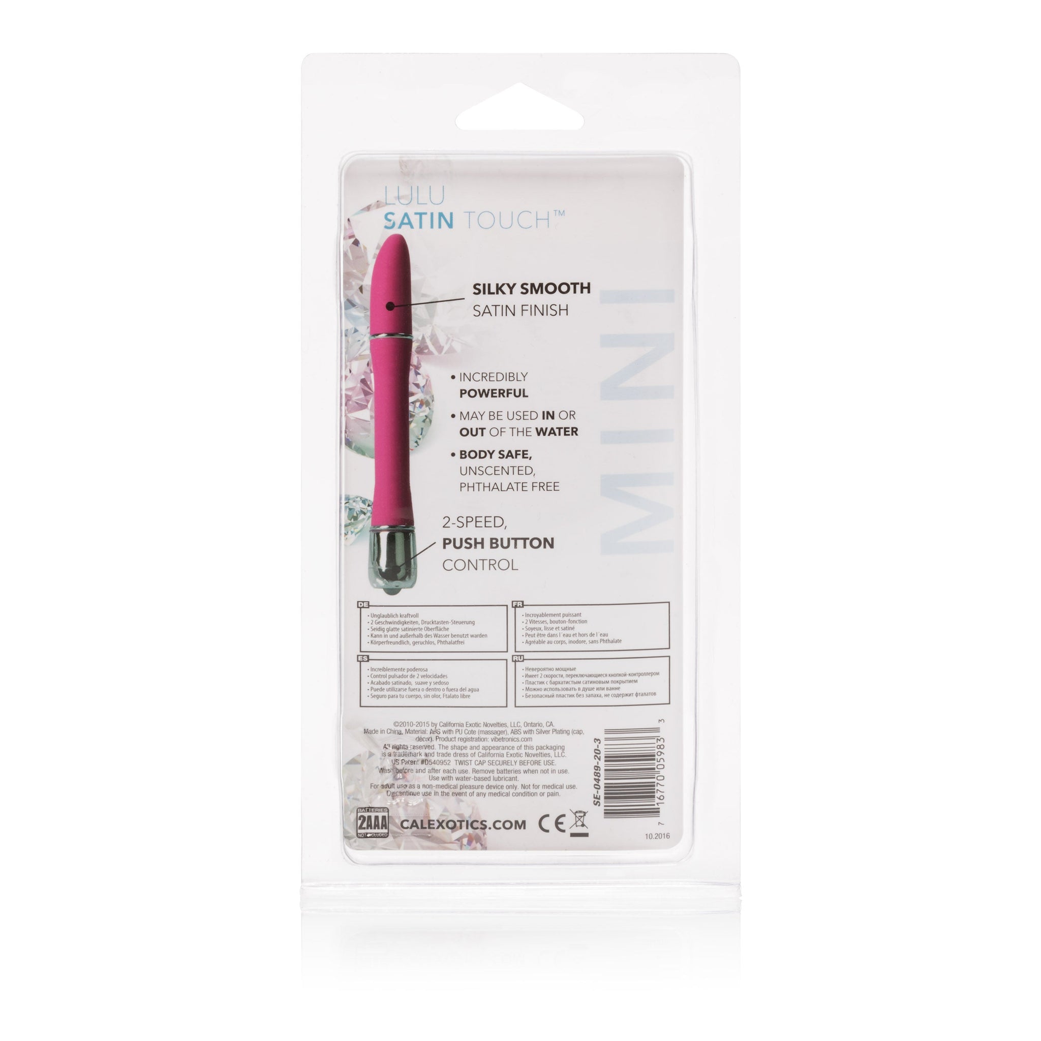 Lulu Satin Touch Vibe Pink Petite Power > Vibrators > Standard Vibrators - Tophatter Daily Deals