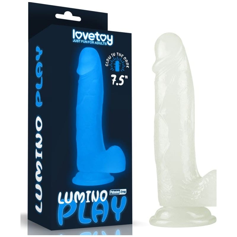 Lumino Play Glow in the Dark Dildo 7.5 Inch > Dildos > Realistic Dildos - Tophatter Daily Deals