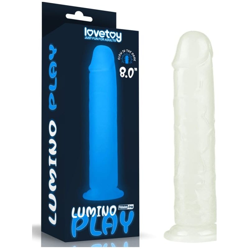 Lumino Play Glow in the Dark Dildo 8 Inch > Dildos > Realistic Dildos - Tophatter Daily Deals