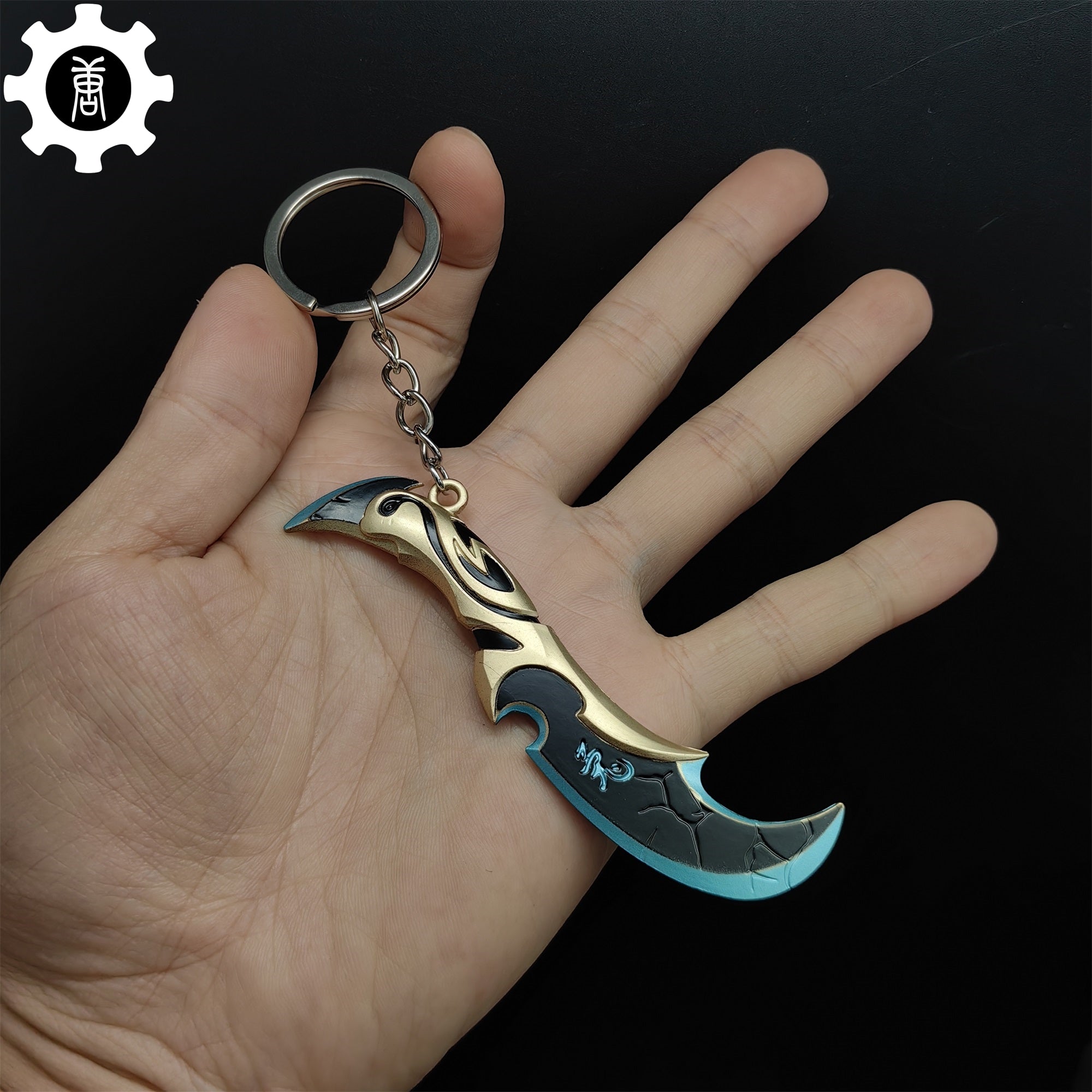 Val Luna's Descent Knife Keychain Metal Backpack Pendant Keychain - Tophatter Daily Deals