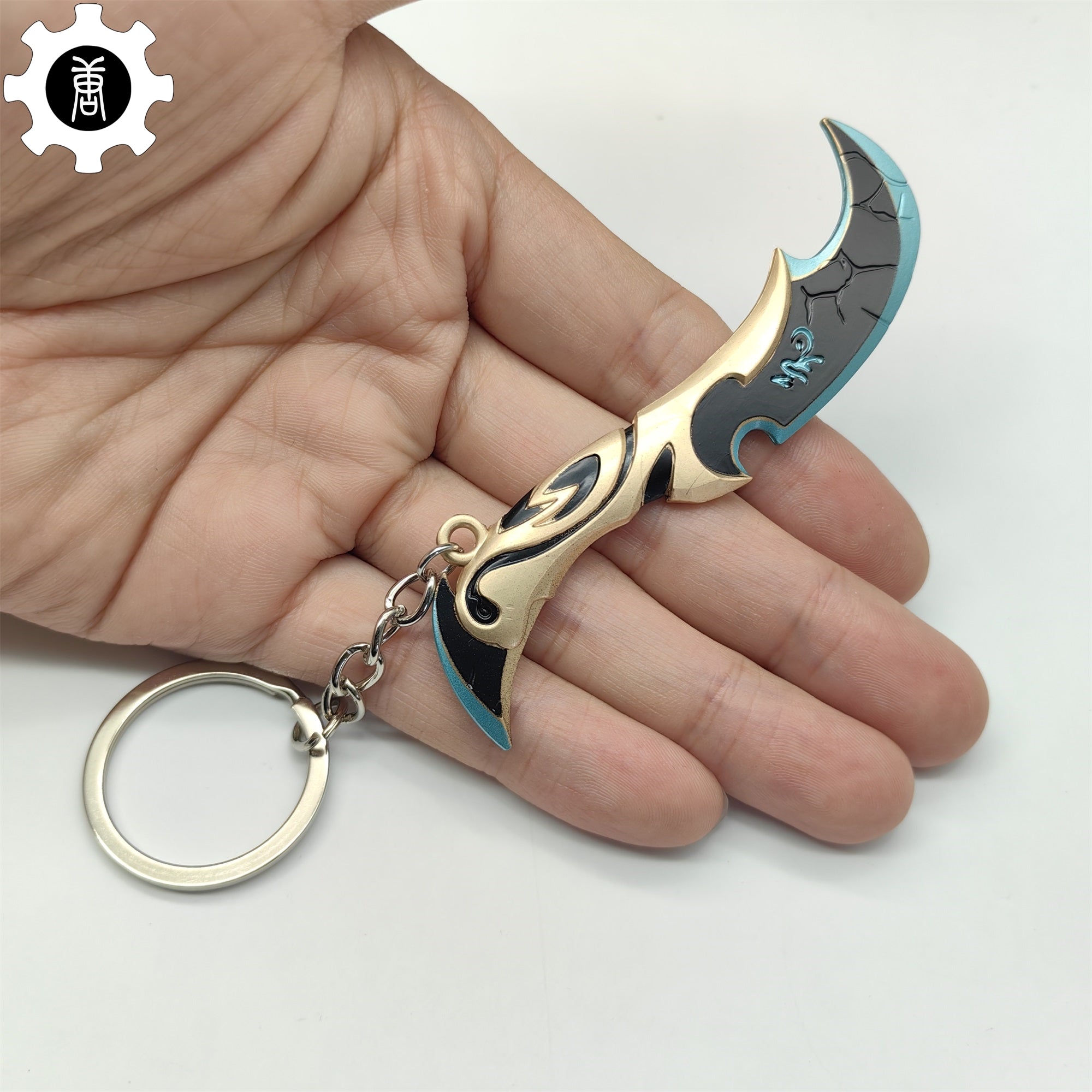 Val Luna's Descent Knife Keychain Metal Backpack Pendant - Tophatter Daily Deals