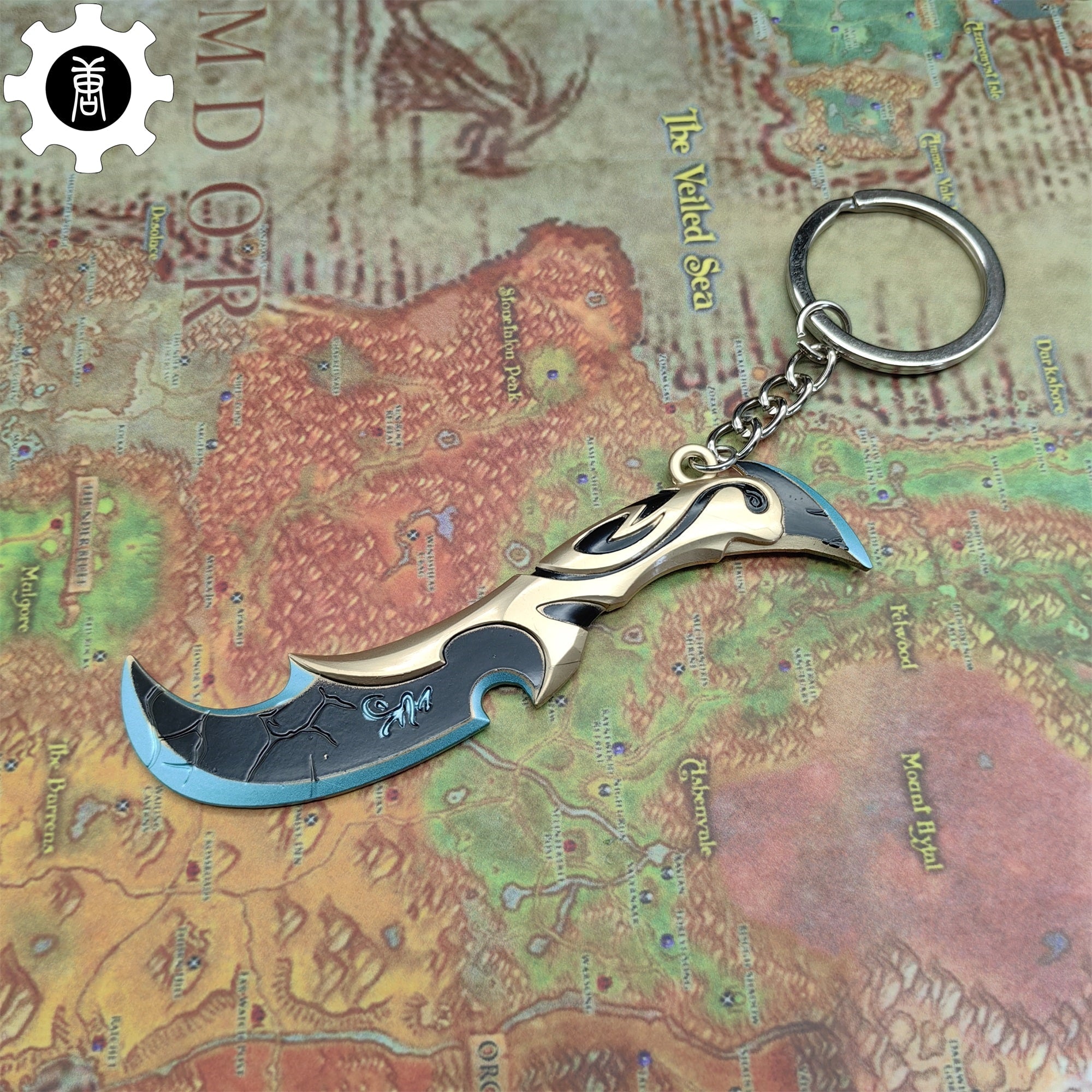 Val Luna's Descent Knife Keychain Metal Backpack Pendant - Tophatter Daily Deals