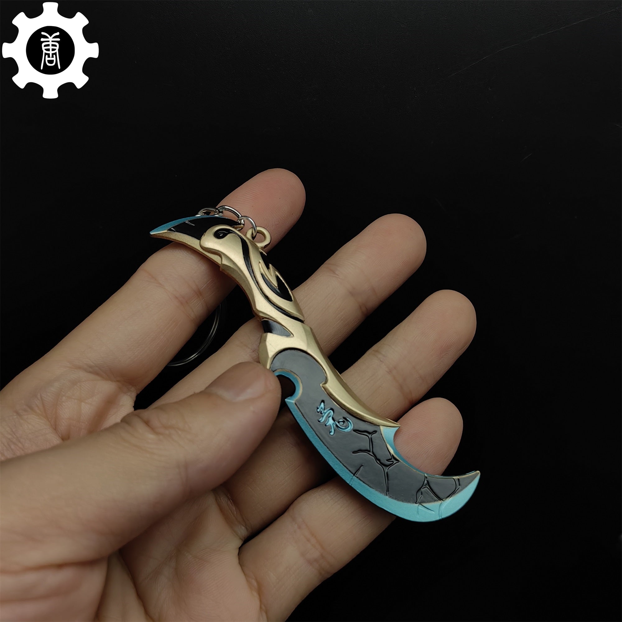 Val Luna's Descent Knife Keychain Metal Backpack Pendant - Tophatter Daily Deals