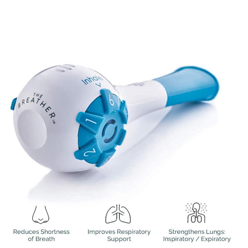 Respiratory Muscle Trainer - Mucus Cleara Removal Device Help Lung Exerciser UK Exercise & Fitness - Tophatter Daily Deals