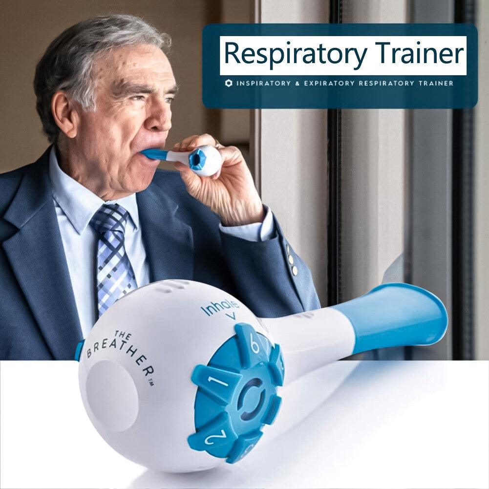 Respiratory Muscle Trainer - Mucus Cleara Removal Device Help Lung Exerciser UK Exercise & Fitness - Tophatter Daily Deals