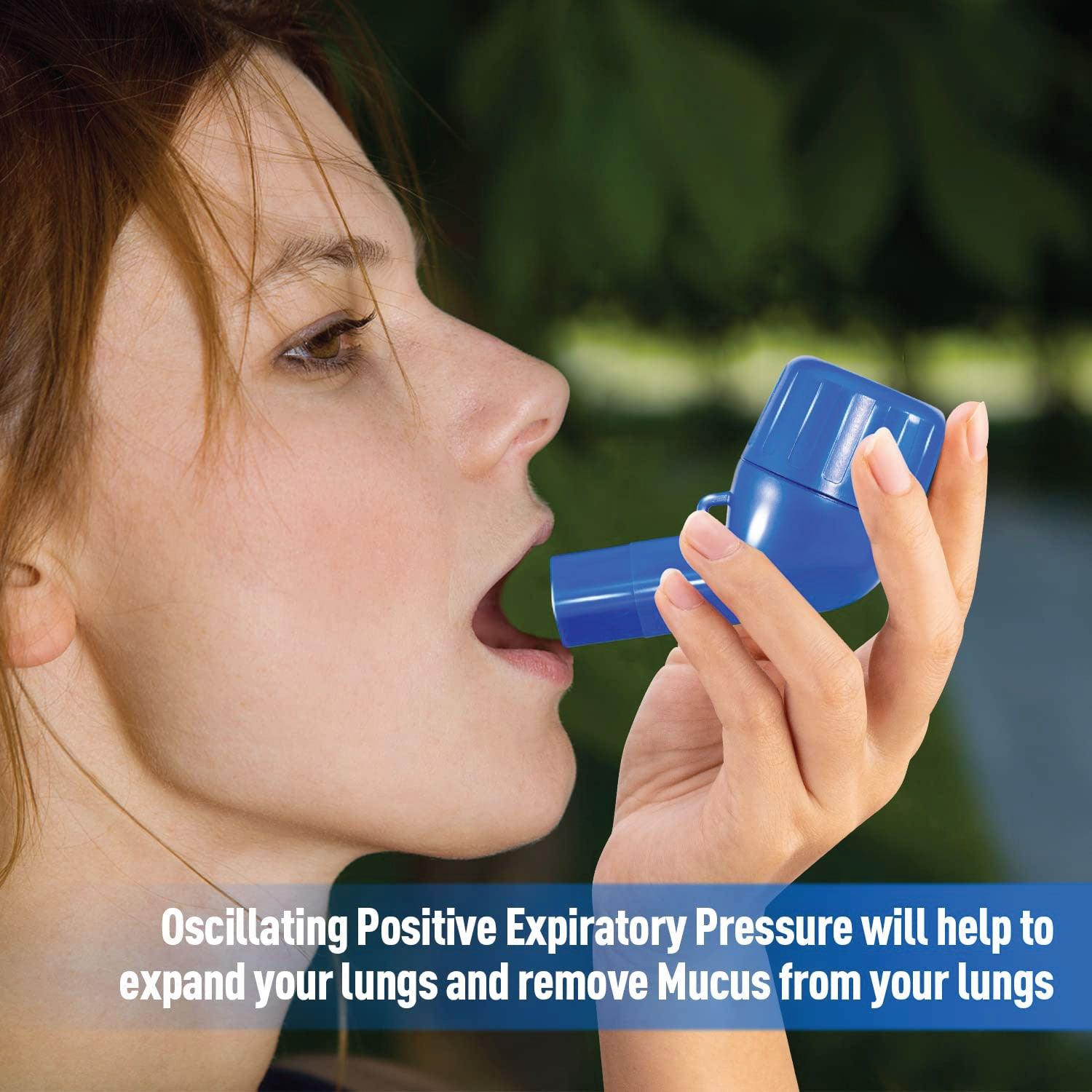 Lung Exerciser Device - Naturally Clear Mucus with The Breathing Exerciser Device Perfect Treatment Aid 1 Steel Ball New Arrival - Tophatter Daily Deals