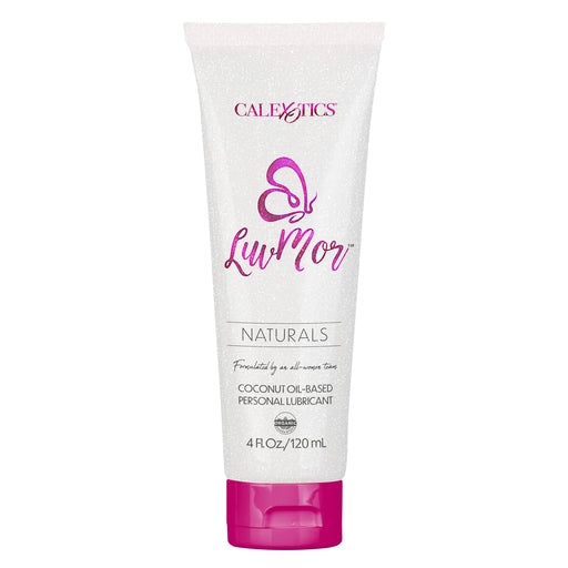 LuvMor Naturals Coconut Oil-Based Personal Lubricant 4 Fl Oz 120ml White Tube with Pink Cap > Lube > Speciality - Tophatter Daily Deals