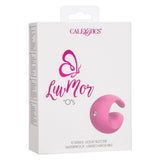 LuvMor "O"s Pink Mini Curved Massager with 10 Speeds, Liquid Silicone, Rechargeable, Waterproof > Vibrators > Finger Vibrators - Tophatter Daily Deals