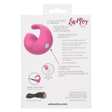 LuvMor "O"s Pink Mini Curved Massager with 10 Speeds, Liquid Silicone, Rechargeable, Waterproof > Vibrators > Finger Vibrators - Tophatter Daily Deals