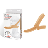 Lux Fetish The Original Facilitator Cream 5.5 Inch Realistic Dildo with Adjustable Head Straps > Bondage Gear > Gags and Bits - Tophatter Daily Deals