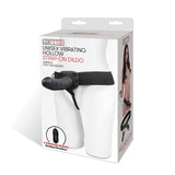 Lux Fetish Unisex Black Vibrating Hollow Strap-On Dildo 6" inch > Dildos > Hollow Strap Ons - Tophatter Daily Deals