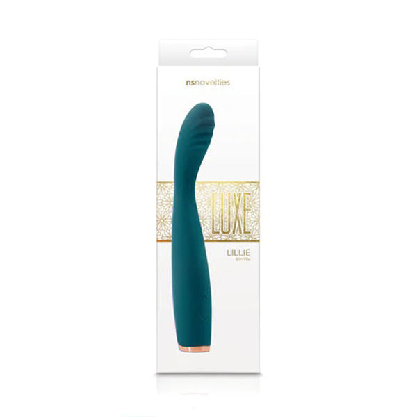 Luxe Lillie (Teal) – Sleek Wireless Vibrator > Sex Toys For Ladies > G-Spot Vibrators - Tophatter Daily Deals