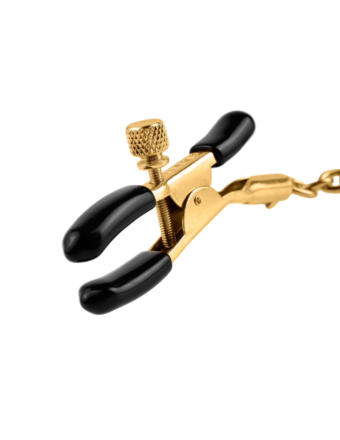 Fetish Fantasy Gold Chain Nipple Clamps - Adjustable Gold Clamps > Sex Toys > Nipple Clips - Tophatter Daily Deals