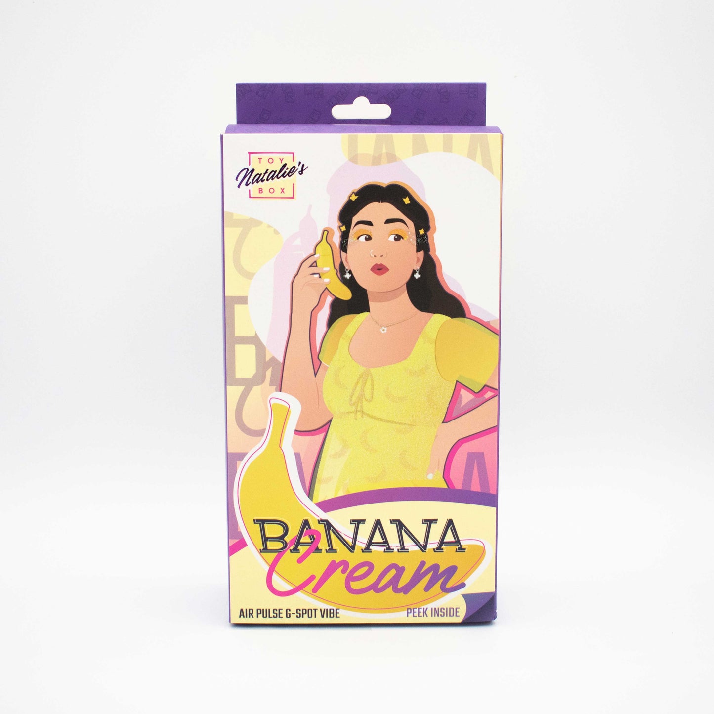 Banana Cream Yellow – G-Spot and Air Pulse Vibrator > Sex Toys For Ladies > Air Pulsation - Tophatter Daily Deals