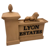 Factory Entertainment Back to the Future Lyon Estates Scaled Prop Replica Prop Replica - Tophatter Daily Deals