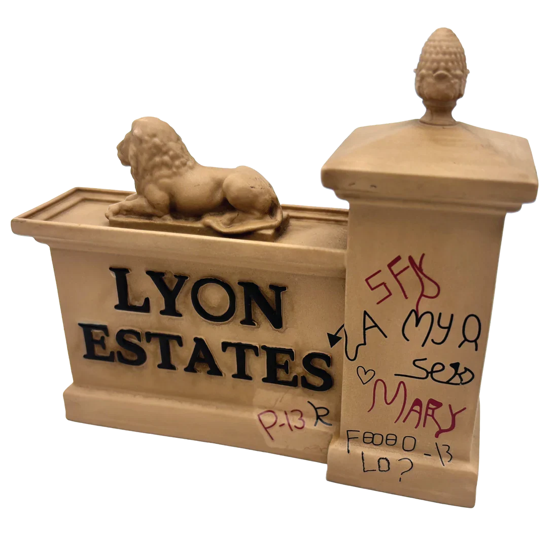 Factory Entertainment Back to the Future Lyon Estates Scaled Prop Replica Prop Replica - Tophatter Daily Deals