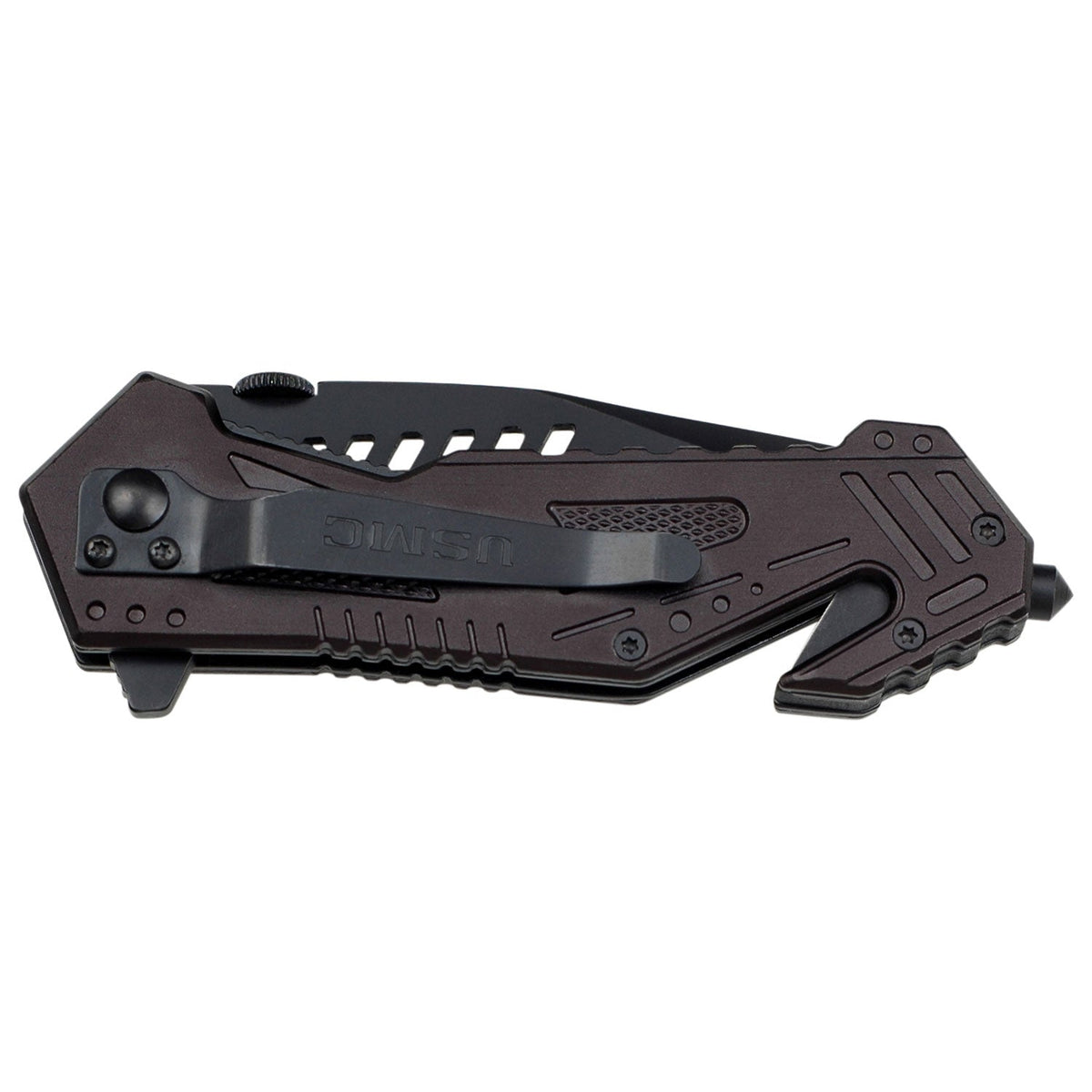 USMC - SPRING ASSISTED KNIFE - Tophatter Daily Deals