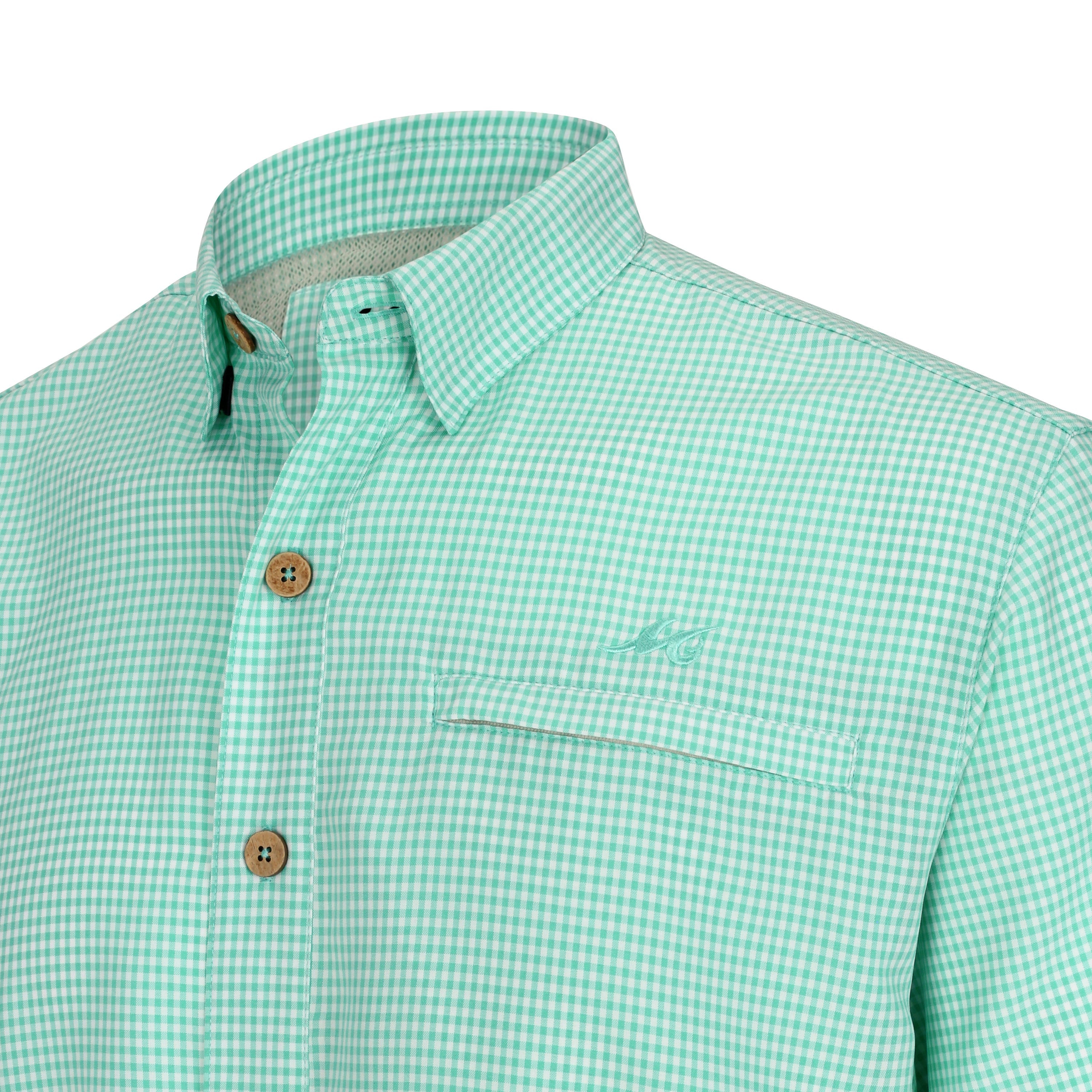 Mojo Sportswear Company Mr. Big Sport Check Short Sleeve Men's Fishing Shirt Polos - Tophatter Daily Deals