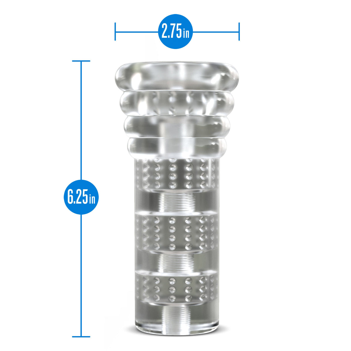 M For Men All Nighter Soft Wet Clear Male Masturbation Sleeve > Sex Toys For Men > Masturbators > Manual - Tophatter Daily Deals