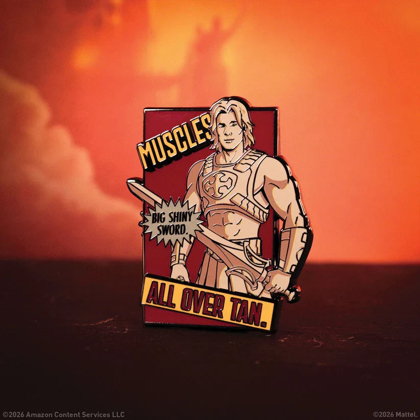 Masters of the Universe® 2026 - Limited Edition He-Man Pin Badge Pin Set - Tophatter Daily Deals