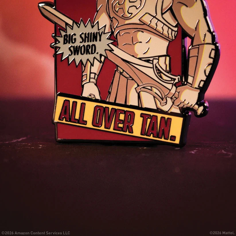 Masters of the Universe® 2026 - Limited Edition He-Man Pin Badge Pin Set - Tophatter Daily Deals