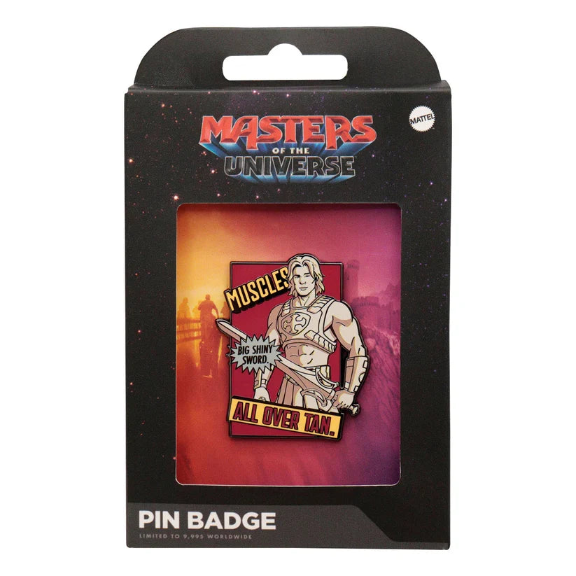 Masters of the Universe® 2026 - Limited Edition He-Man Pin Badge Pin Set - Tophatter Daily Deals