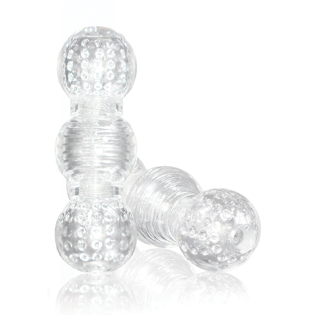 M for Men Master Stroker Clear 6 Inch Pocket Size > Sex Toys For Men > Masturbators > Manual - Tophatter Daily Deals