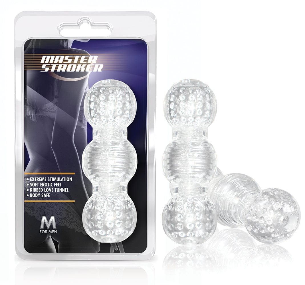 M for Men Master Stroker Clear 6 Inch Pocket Size > Sex Toys For Men > Masturbators > Manual - Tophatter Daily Deals