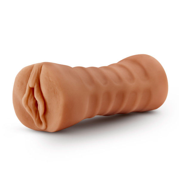 M for Men Sofia Mocha Vibrating Male Masturbation Sleeve > Sex Toys For Men > Masturbators > Vibrating - Tophatter Daily Deals