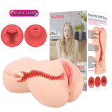 Kokos Hanna Onahole – Dual Layer Vagina Stroker > Sex Toys For Men > Masturbators > Manual - Tophatter Daily Deals