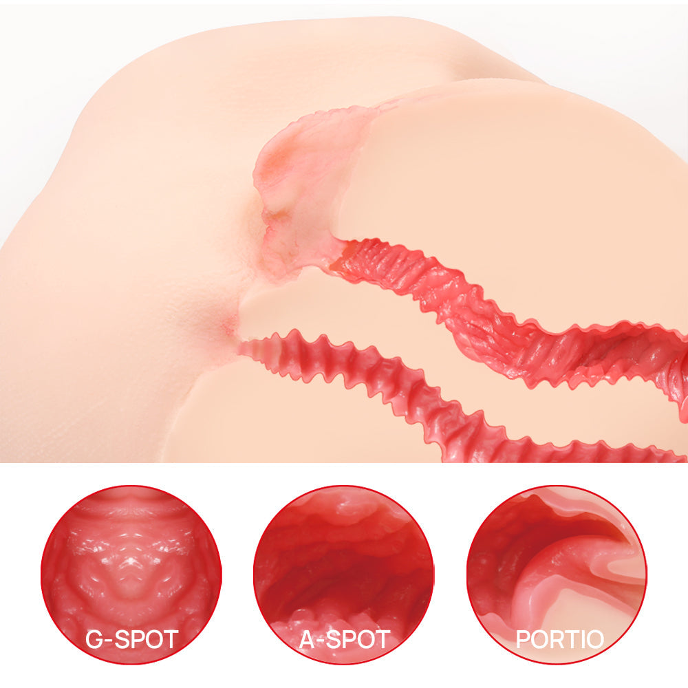 Kokos Big Hip Vanilla Missionary Style Male Masturbator Toy > Sex Toys For Men > Masturbators > Onahole - Tophatter Daily Deals