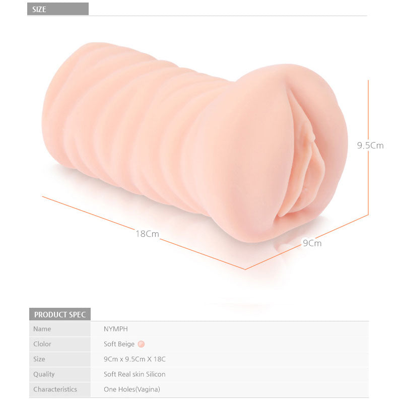 Kokos Three Sisters Nymph – Realistic Vagina Stroker > Sex Toys For Men > Masturbators > Manual - Tophatter Daily Deals