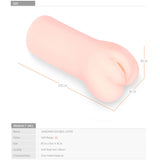 Masturbator Sandara Realistic Double Layer Stimulation > Sex Toys For Men > Masturbators > Manual - Tophatter Daily Deals