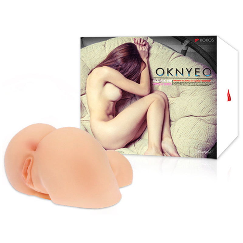 Kokos Real Hip Oknyeo – Premium Doggy Style Masturbator 25cm > Sex Toys For Men > Assbators - Tophatter Daily Deals