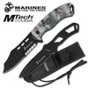 Digital Camo USMC Marines Grunt Fixed Blade Knife Thrower Set - TOPHATTER'S ARMORY DEALS Collectible Weapons - Tophatter Daily Deals