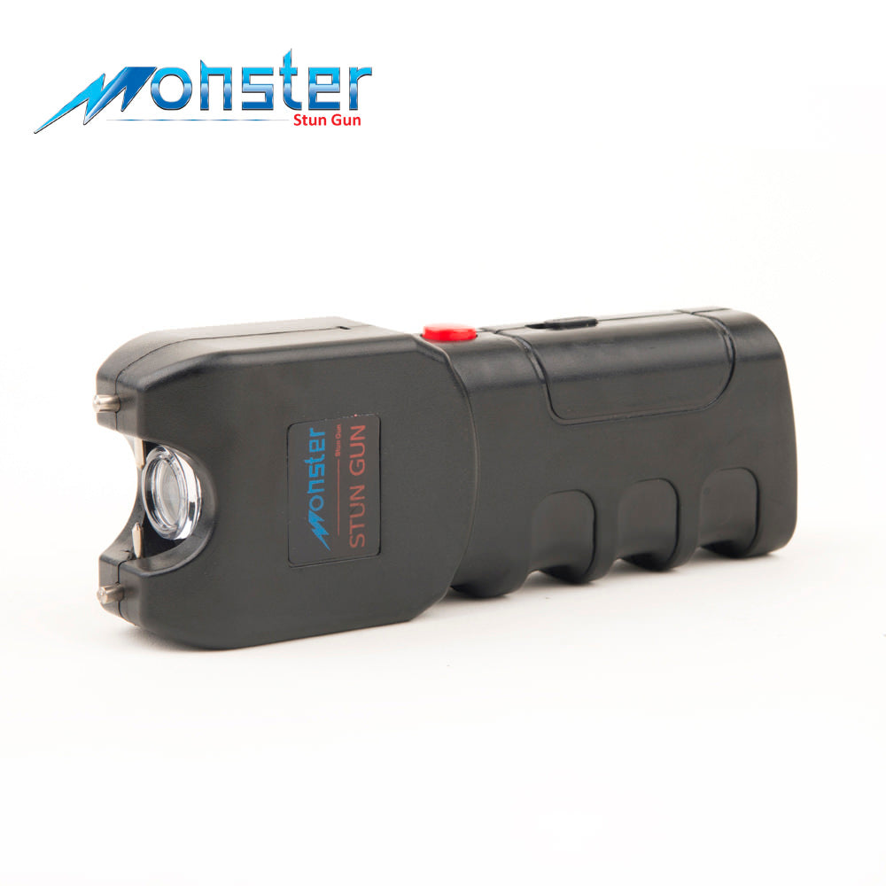 Monster Ultra Powered 15 Million Volt Rechargeable Stun Gun with LED Light - Tophatter's Guns'N'Weapons Store - FREE SHIPPING Collectible Weapons - Tophatter Daily Deals
