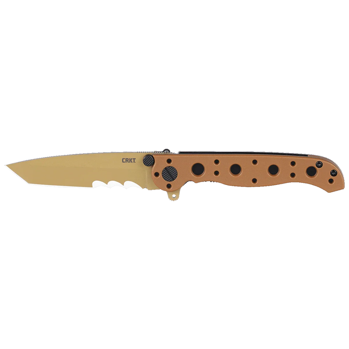 CRKT Carson M16-10DZ - Tanto - Desert Tan GFN Handle Knife - D2 Steel Knives - Tophatter Daily Deals