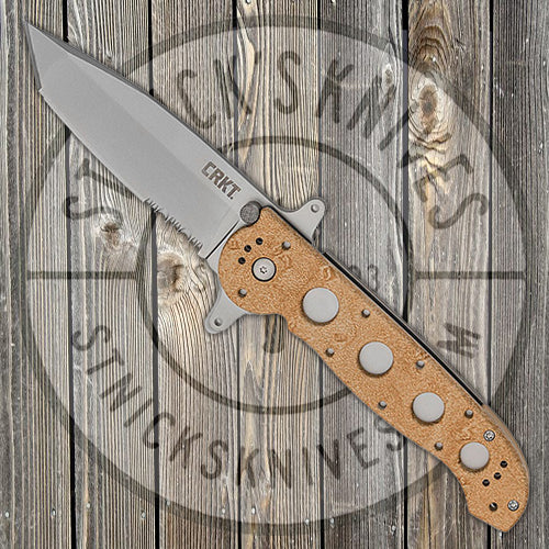 CRKT Carson M16-14ZSF - Tanto Flipper Knife - Desert Tan - M16-14ZSF Knives - Tophatter Daily Deals