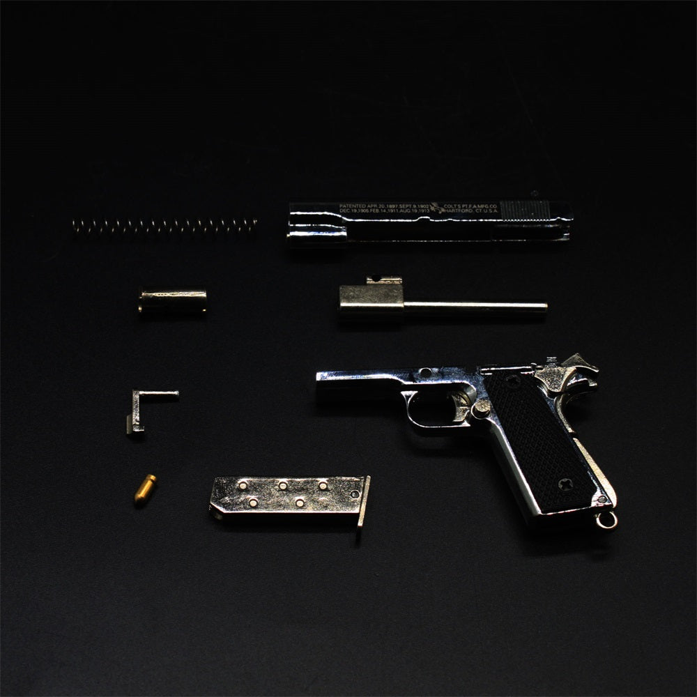 M1911 Miniature Alloy Small Colt Pistol 7CM/2.8